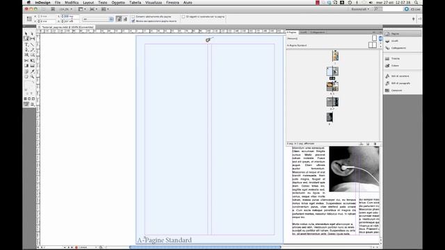 InDesign CS5 - Cambia le dimensioni delle pagine con lo strumento pagina смотреть онлайн