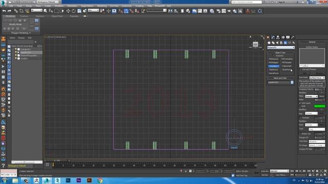Liquid simulation in 3ds max смотреть онлайн