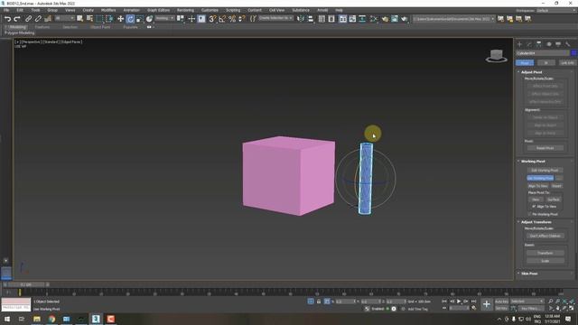 3ds Max Eğitimi - Bölüm 3 Ders 12 - Pivot Noktasının Kullanımı смотреть онлайн