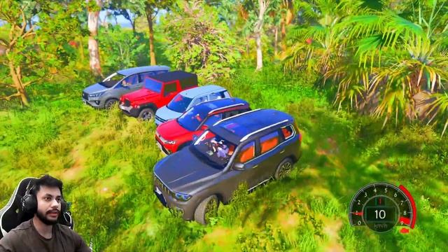 Old Indian Cars Vs New Indian Cars Building Jump Challenge GTA 5 смотреть онлайн