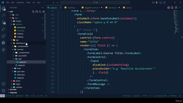 104 -Course Create, Data Updates, Image Upload Part 3 смотреть онлайн