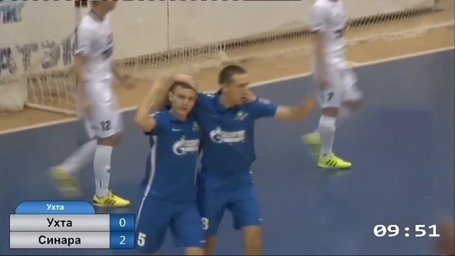 14 тур. Ухта - Синара. Голы. смотреть онлайн
