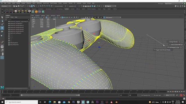unlock vertex in maya#shorts смотреть онлайн