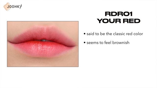 NAMING Melting Glow lipstick all colors lip swatch / tone recommendations смотреть онлайн