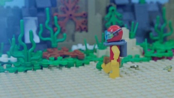 Lego Ocean Adventure NinjaGo vs Largest Shark Episode2