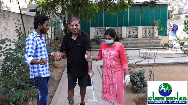 #PT DR.HARIRPIYA#GAIT TRAINING for Mr.FRANCIS @ CURE RAHB REHAB PHYSIOTHERAPY BEGUMPET HYDERABAD смотреть онлайн