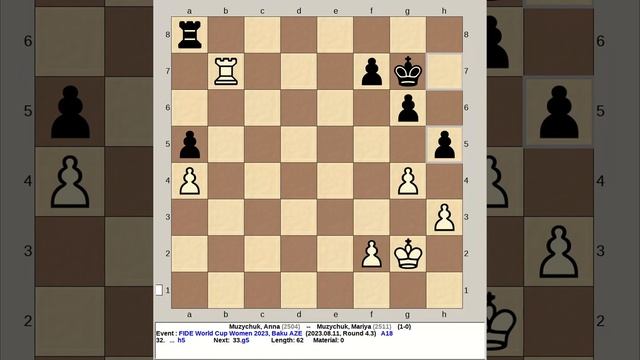 Muzychuk, Anna vs Muzychuk, Mariya | FIDE World Chess Cup Women 2023, Baku Azerbaijan смотреть онлайн