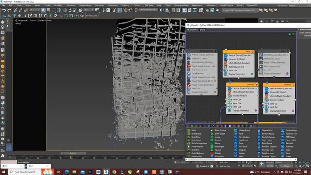 Building Destruction Simulation | Tyflow Scenes File смотреть онлайн