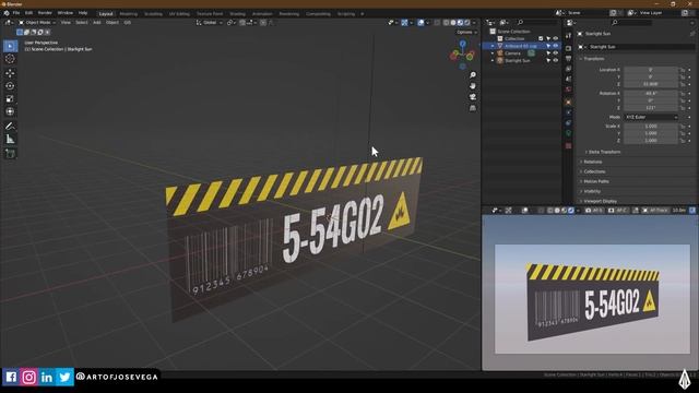 How to Add Decals and Holograms in Blender смотреть онлайн