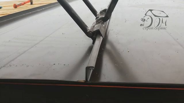 Фальцевая кровля - монтаж смотреть онлайн