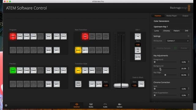 How To Use The CHROMA KEY On The ATEM Mini Pro - A Complete Step-By-Step Guide