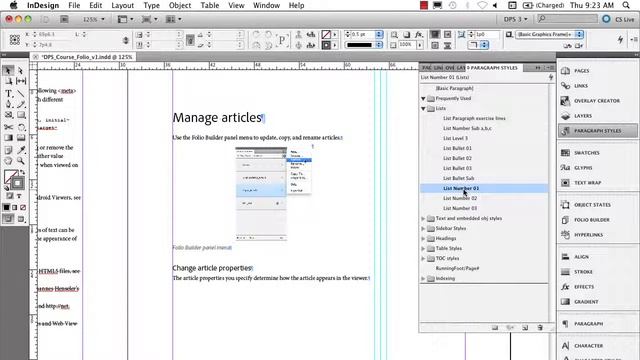 InDesign Style Group Tip смотреть онлайн