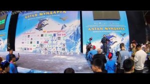 Алтан Мундарга 2024. Новый РЕКОРД! Разбитие кости на скорость. 65 кости за 1 минуту