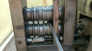 ХОЛОДНАЯ КОВКА. Работа на станке сделанном своими руками.