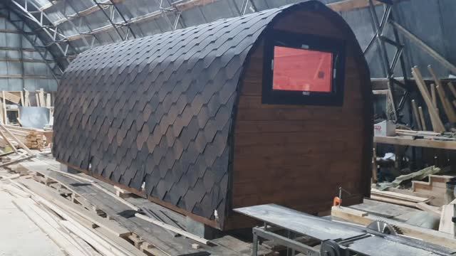 Баня "Викинг" 6 метров с проходной помывочной купить в Лукоянове. смотреть онлайн