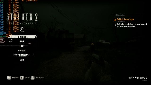 STALKER 2 , 4K FSR Quality - RX 9070 XT @ 3300 MHz смотреть онлайн