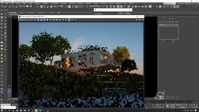 Sketchup ile modelle 3dsmax ve vray ile render al Ders #7 Laubwerk ile Ağaç Ekleme смотреть онлайн