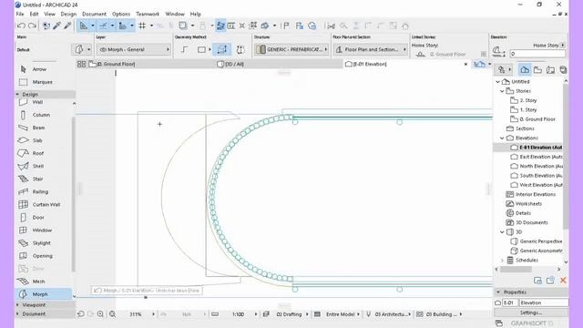 ArchiCAD Tutorial: Bamboo Asian traditional House смотреть онлайн