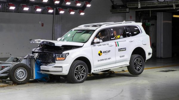 Краш-тест нового Tank 500 2024 от ANCAP на CarMaps.Ru