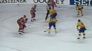 ЧМ 1993 по хоккею, Россия - Швеция, финал, 3 период