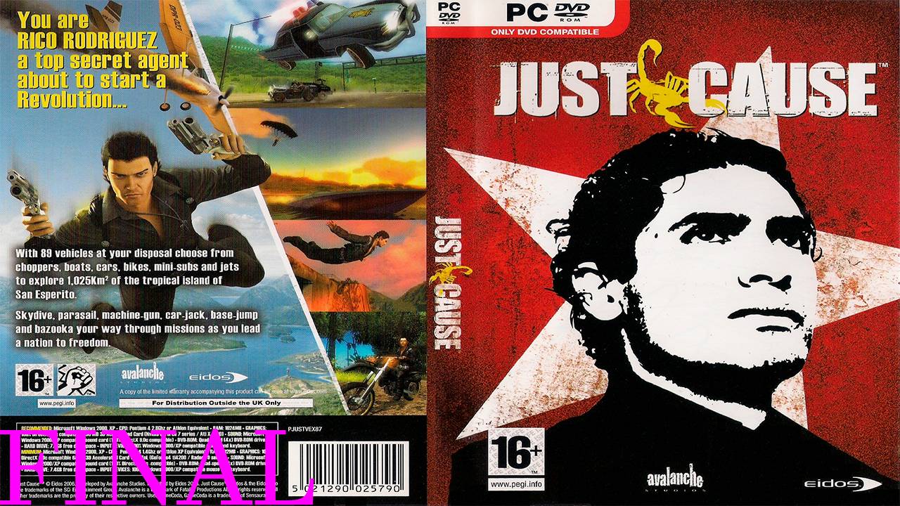 Прохождение игры - Just Cause (без комментариев)