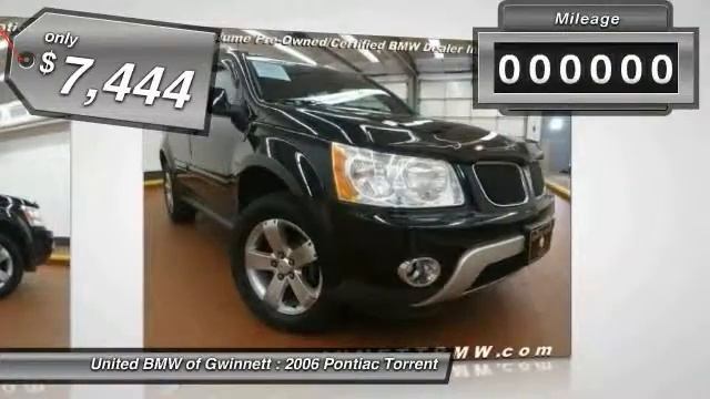 2006 Pontiac Torrent Duluth GA 12589B смотреть онлайн