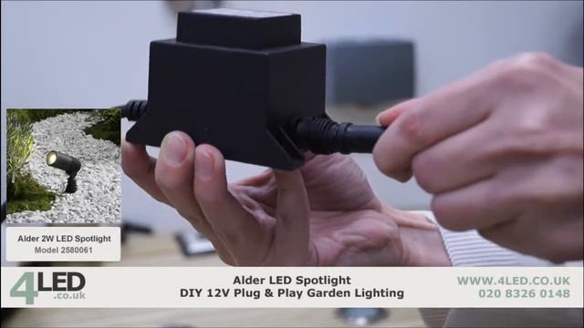 Alder 2W LED Spotlight 12V DIY Plug & Play Garden Lights смотреть онлайн