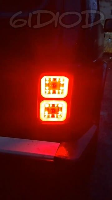 Задние светодиодные фонари на Ниву в стиле Рендж Ровер #led #нива #niva #61Dиод смотреть онлайн