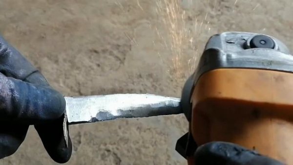 ANTIQUE RUSTY KNIFE RESTORATION