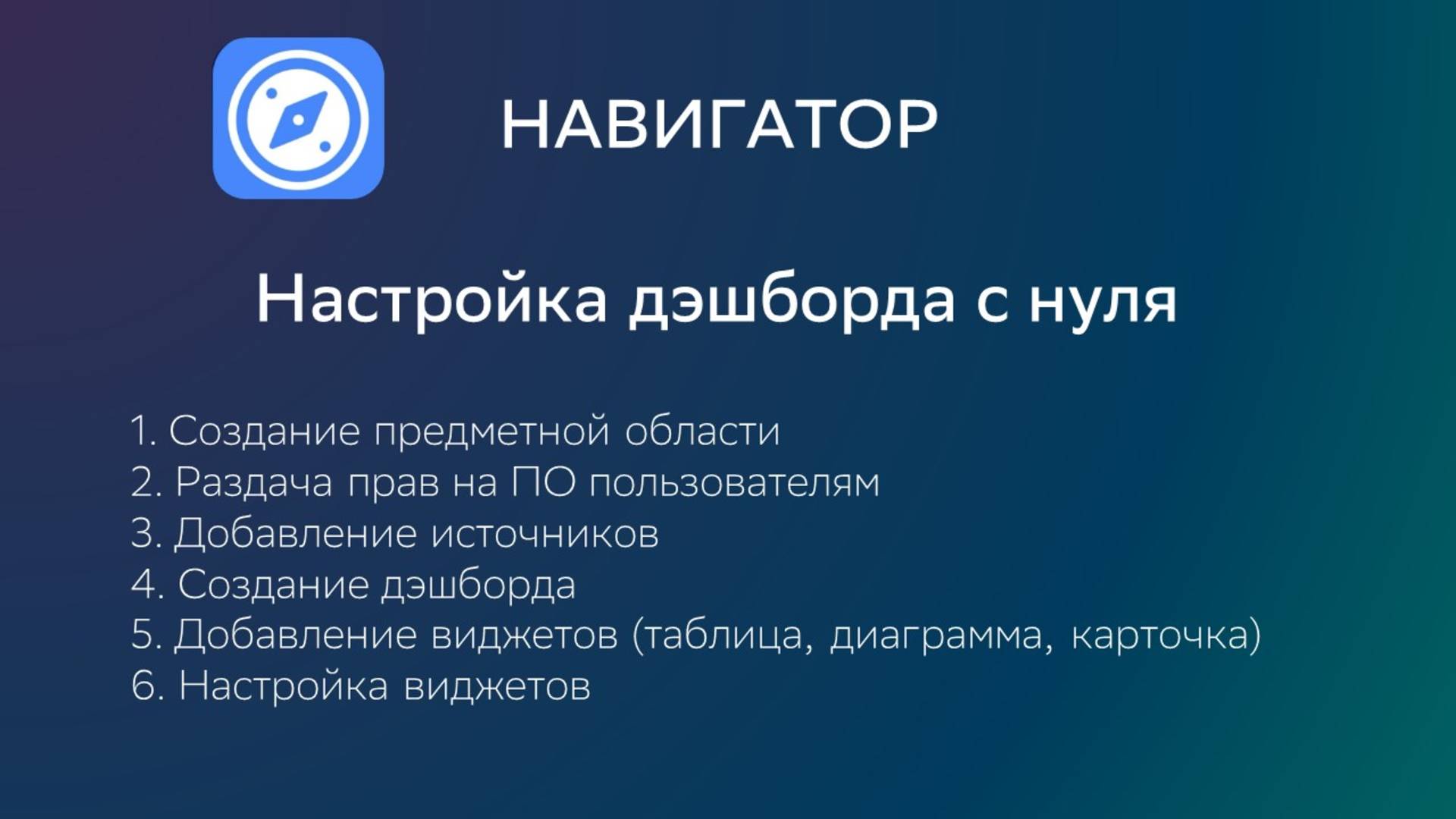 Видео 2. Дэшборд с нуля. Часть 1. Виджеты. смотреть онлайн