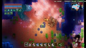 Core Keeper и GLYUK Босс Ледяной титан Кридра