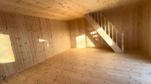 Дачный дом 5х6м в два этажа