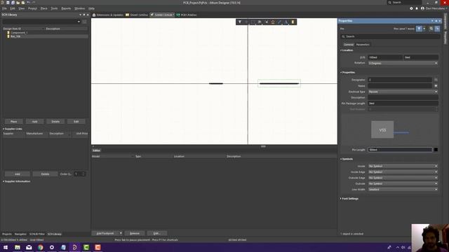 Aula rápida de Altium 1 - Fazer símbolo de resistor смотреть онлайн