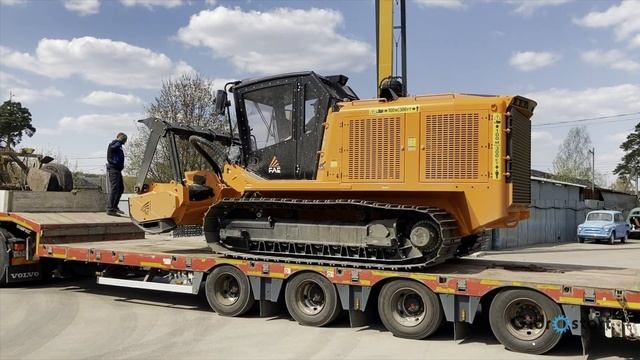 Выдача нового мульчера FAE РТ-300 компании Строймагистраль.