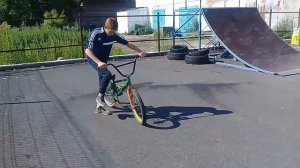 Базовые трюки на BMX #1 фейки