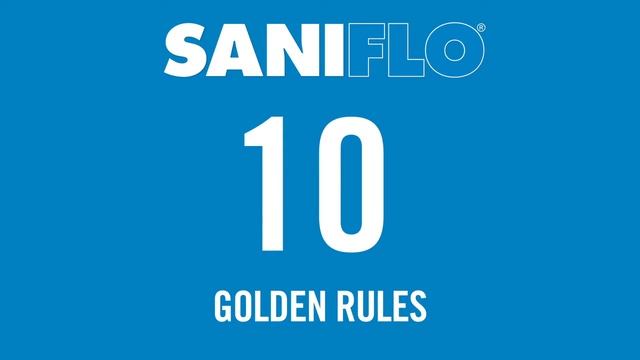 Saniflo Installation Guidelines. смотреть онлайн