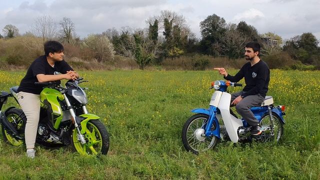 New Gen ή Old School?? - Honda C50 & Keeway RKF 125 Mini Review смотреть онлайн