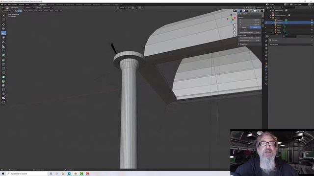 Modelling a Ceiling Vault in Blender (suitable for beginners) смотреть онлайн