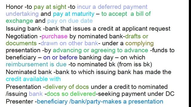 Uniform customs and practices for Documentary credits смотреть онлайн
