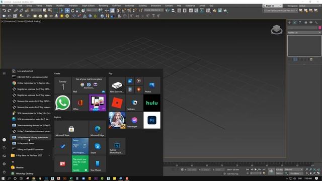 حل مشكلة تحميل مكتبة المواد الجاهزة Vray-5 Material Library fix /error смотреть онлайн