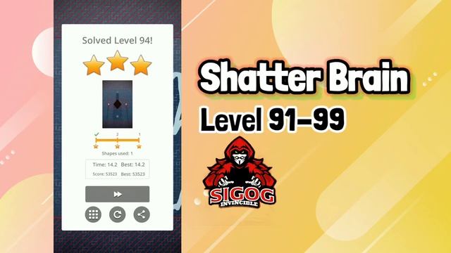 Shatter Brain Level 91-99 | Shatter Brain Gameplay | Shatter brain walkthrough | Invincible Sigog смотреть онлайн