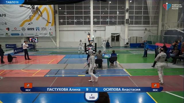ПР среди юниоров 2020, СЖЛ Т16 Осипова - Пастухова смотреть онлайн
