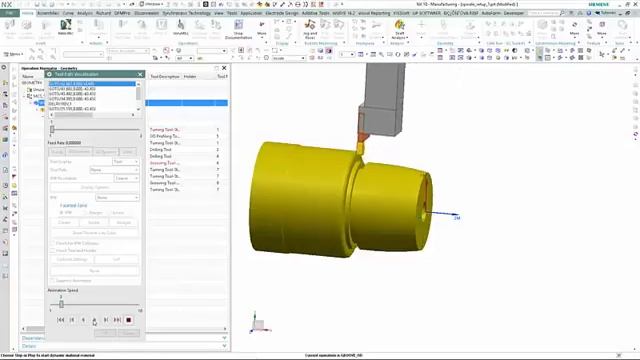 NX CAM Turning смотреть онлайн