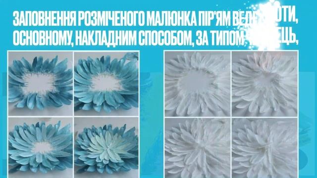 Виготовлення аплікації з пір'я смотреть онлайн