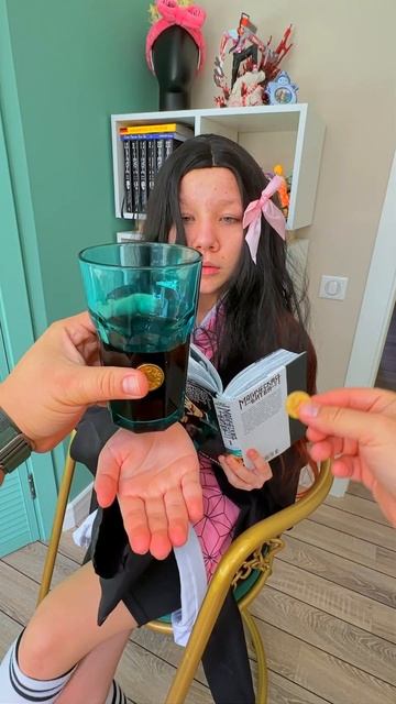 Tricks from Anime in real life! #anime #funny #memes смотреть онлайн