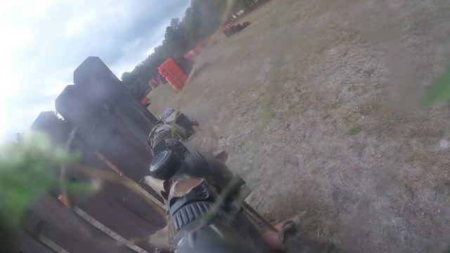 Range 14 Airsoft gameplay w/ kitted out bolt action KJW KC-02 смотреть онлайн