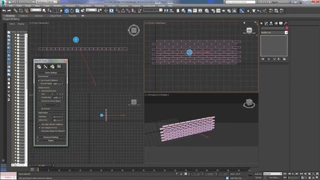 3Ds Max MassFx Part 3: Multi-Object Editor, Static & Dynamic Friction, Mesh Parameters смотреть онлайн