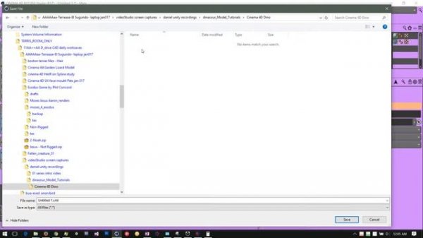 "Build a Dino" Character in Cinema 4D - Dinosaur Model Tutorial  - 10
