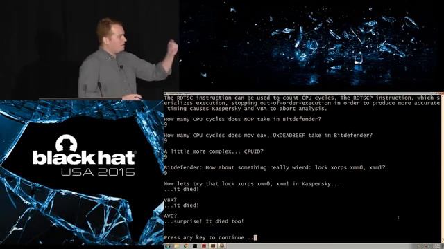 AVLeak Fingerprinting Antivirus Emulators for Advanced Malware Evasion смотреть онлайн