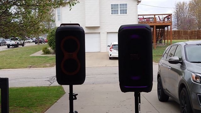 JBL Partybox Stage 320 vs Club 120 Outdoors☀️ Take 2- Pole Mounted, Battery Powered, Bass Boost 1 смотреть онлайн